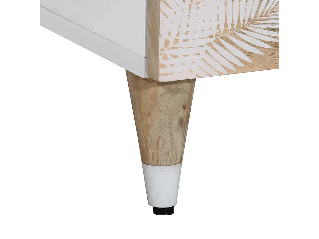 Credenza 60x33,5x100 cm in legno massello di mango