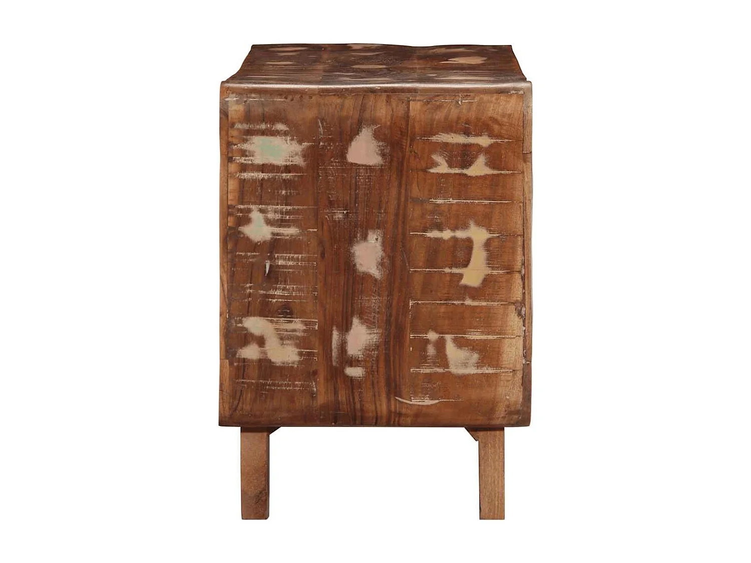Meuble TV 105x46x32 cm Bois massif de récupération