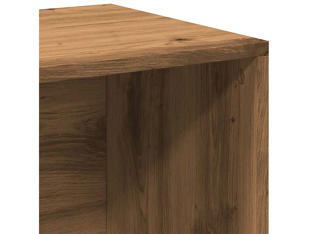 Scatole portaoggetti LP in rovere lavorate a mano in legno ingegnerizzato