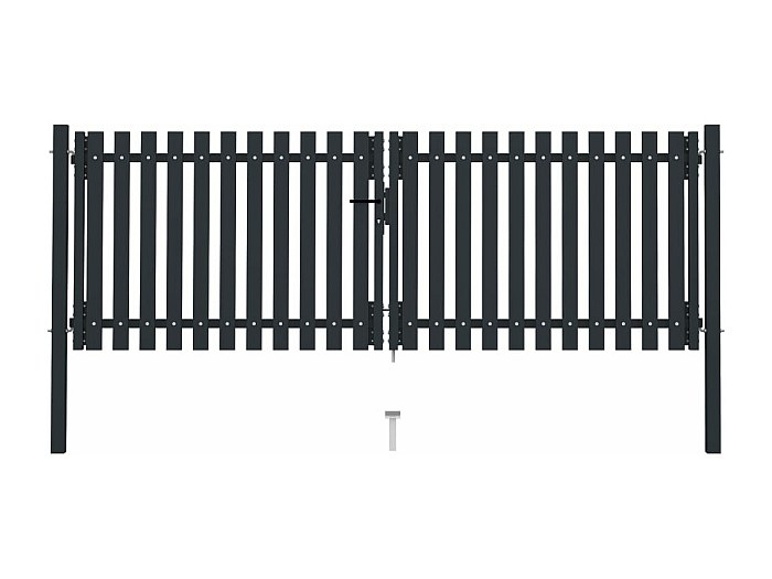 Cancello Da Recinzione 90cm - Porta Per Giardino E Campeggio, Facile Da Montare - Foto 13