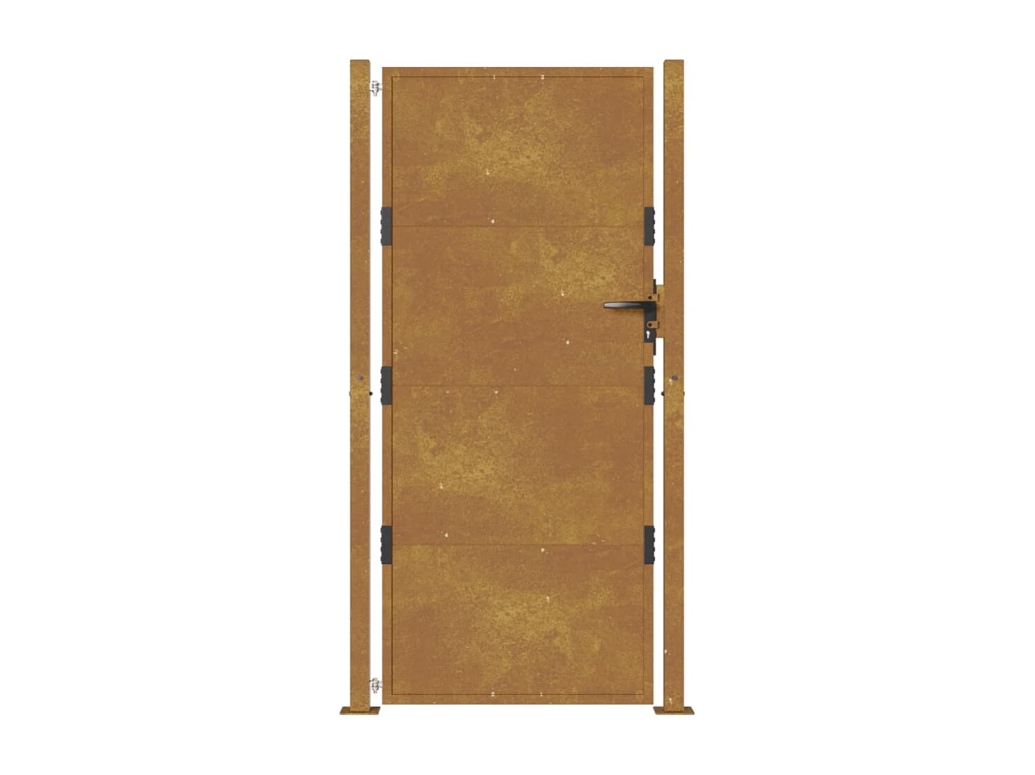 Tuinpoort 105x205 cm cortenstaal