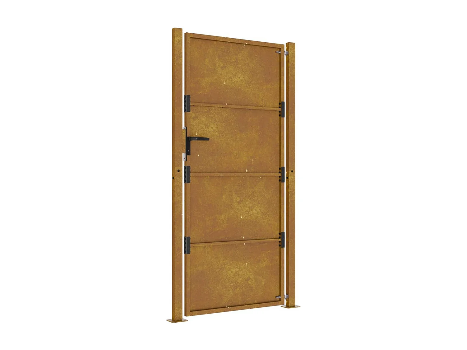 Tuinpoort 105x205 cm cortenstaal