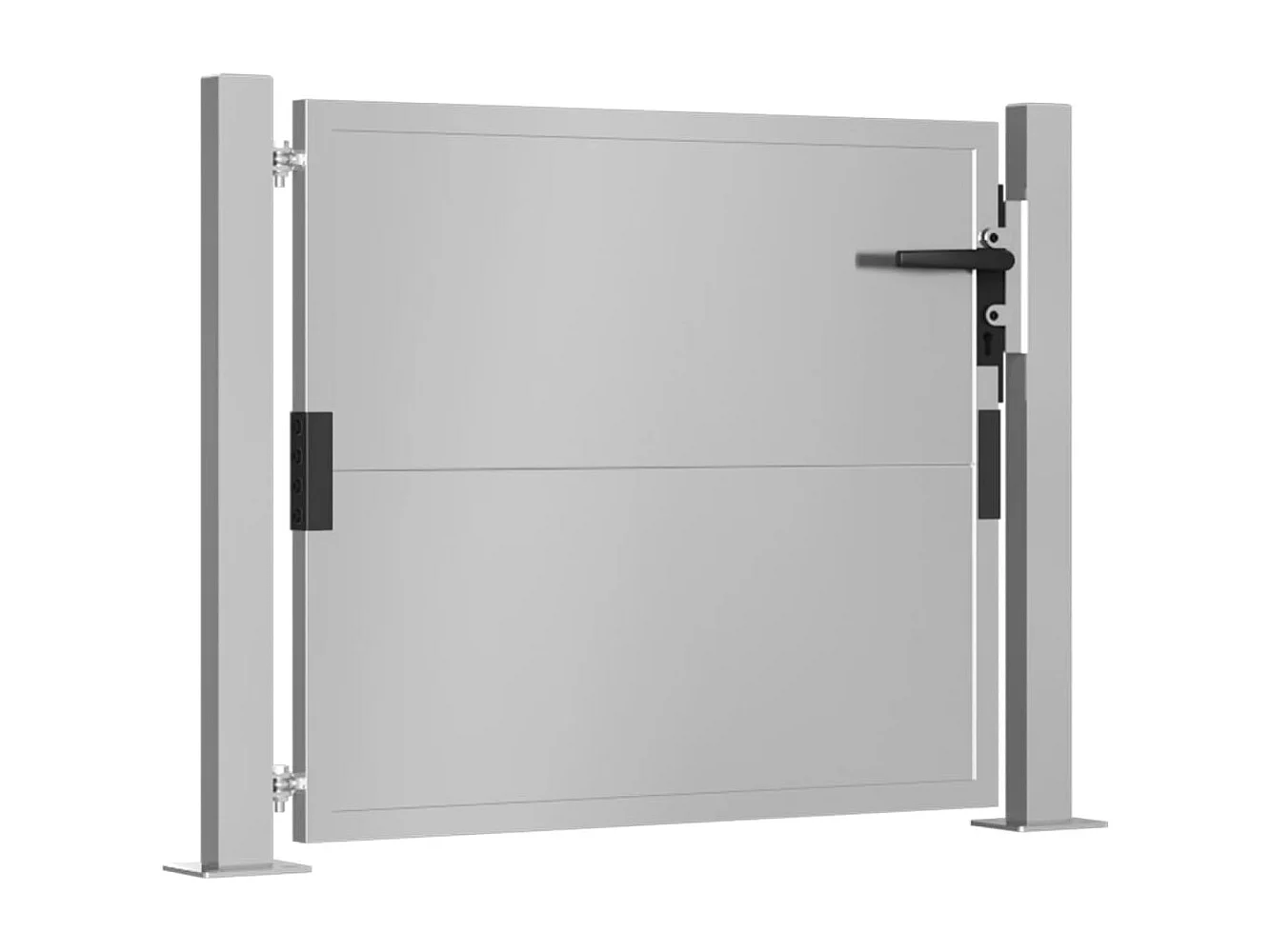 Portail de jardin 105x80 cm acier corten