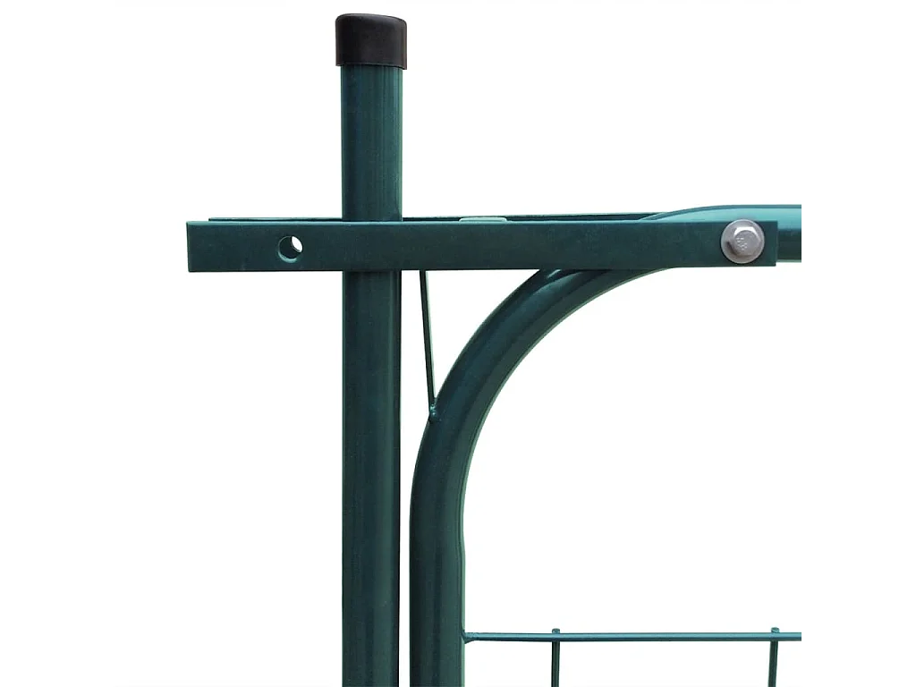 Portail de cl?ture de jardin 100 x 100 cm Vert