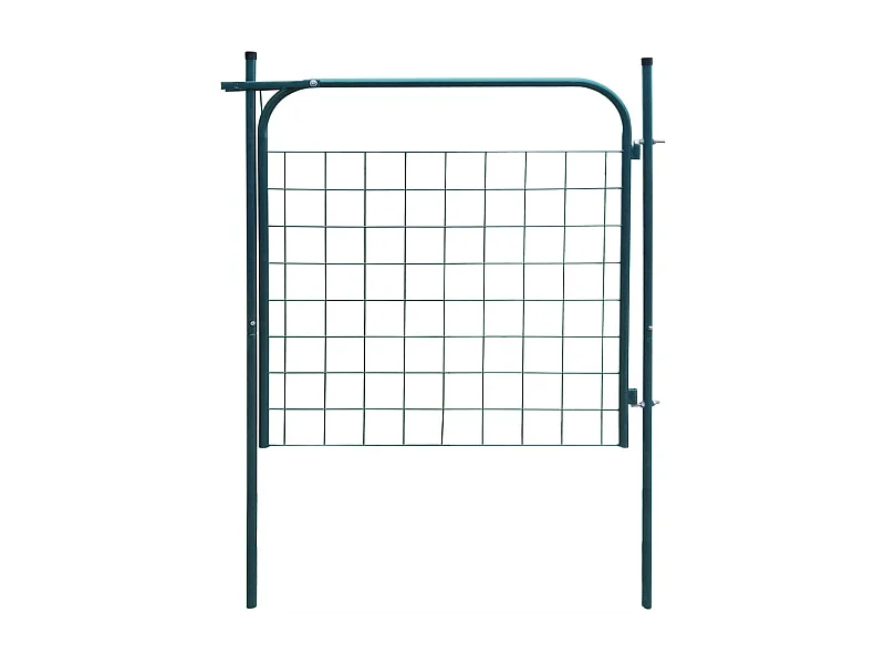Portail de cl?ture de jardin 100 x 100 cm Vert