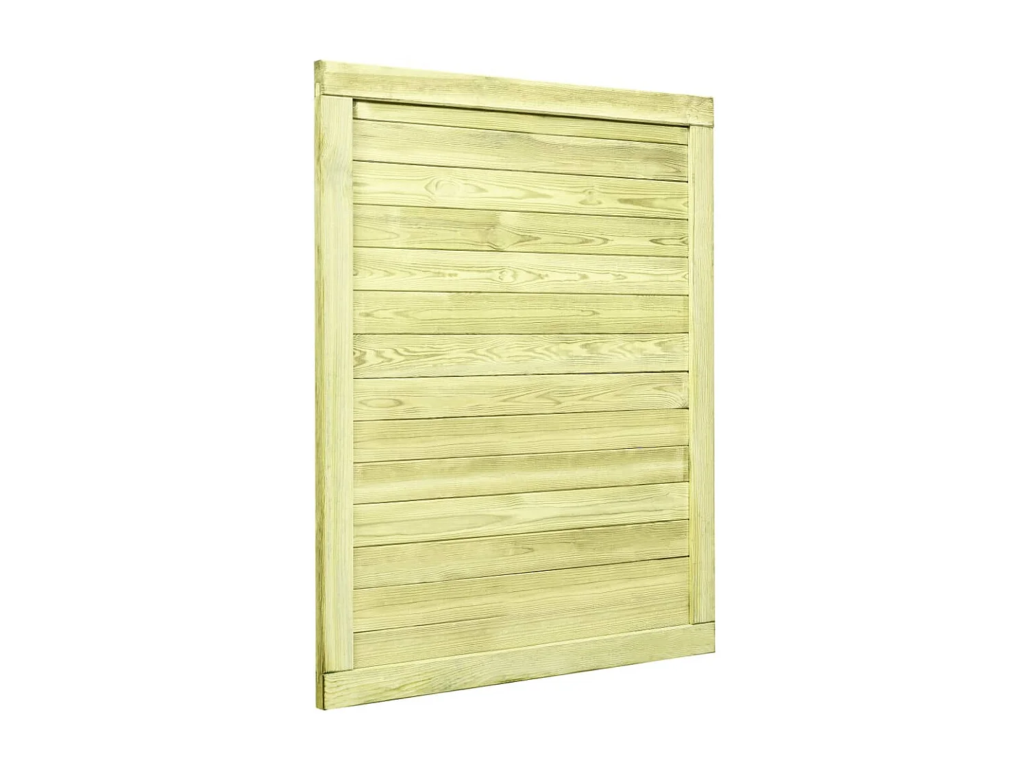 Portail de jardin Bois de pin imprégné 125x100 cm