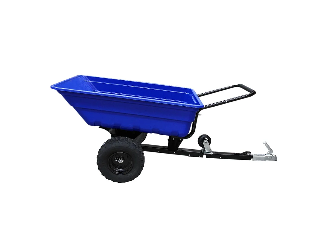 Remorque ATV Polyvalente 295kg & Déchiqueteuse Bois 6.5HP & Gants INCLUS