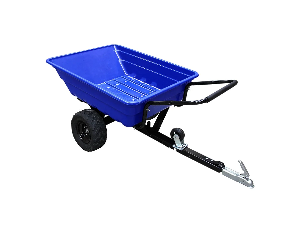 Remorque ATV Polyvalente 295kg & Déchiqueteuse Bois 6.5HP & Gants INCLUS