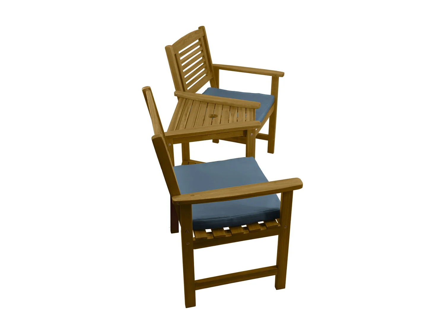 Panca in Legno da giardino con Cuscini