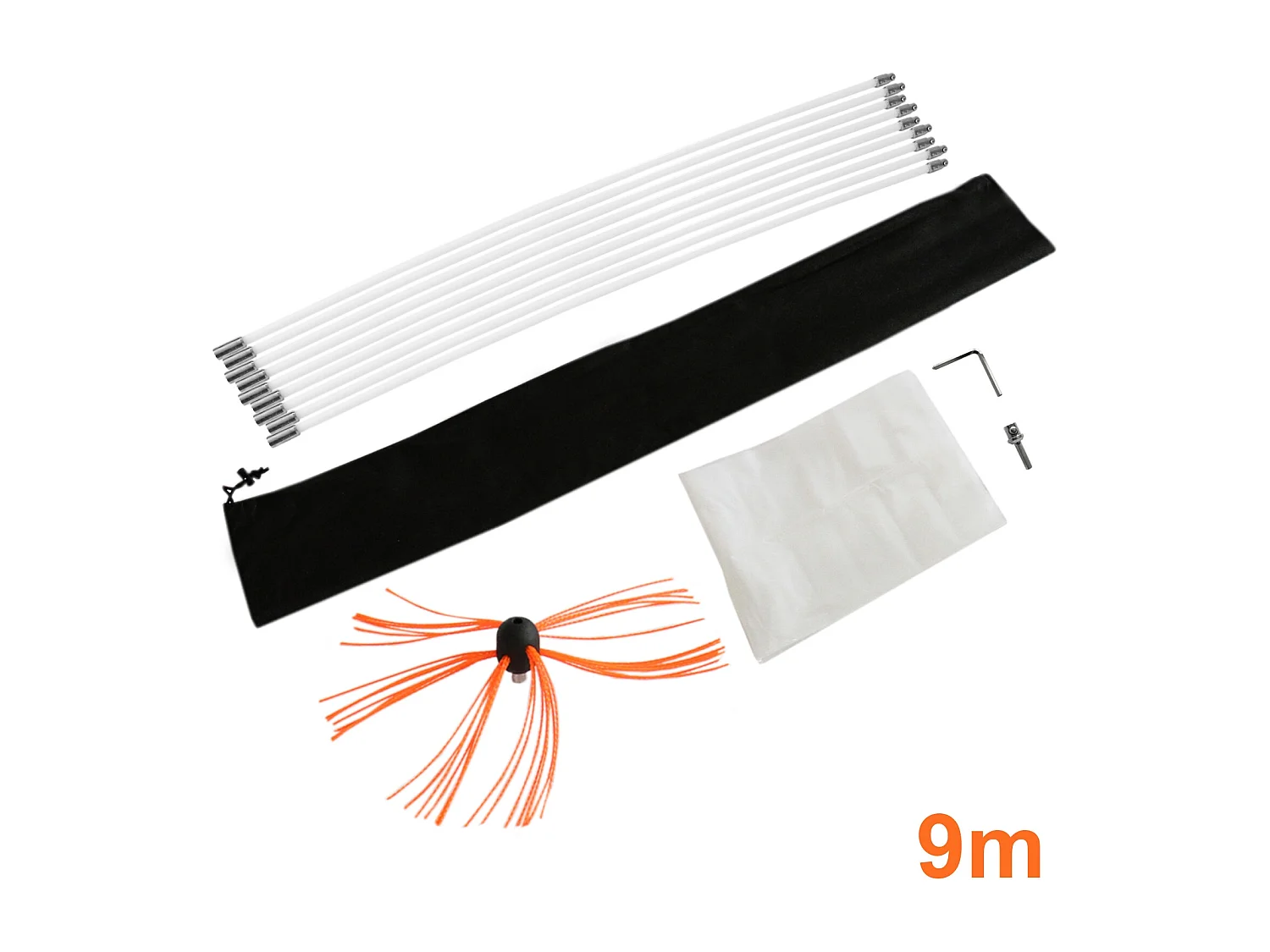 Scovolo Spazzacamino MaxBlast 9m