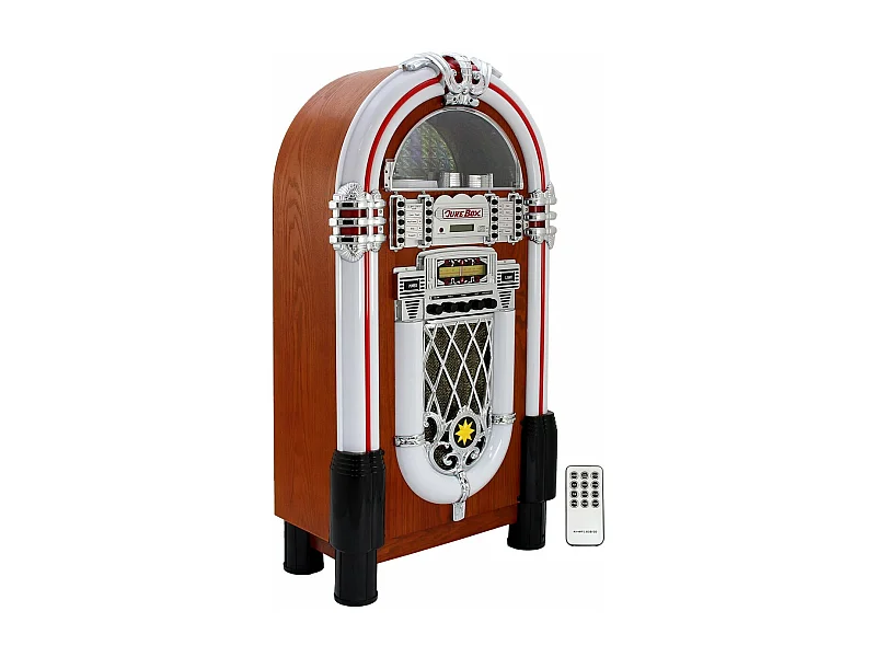 Jukebox Style Rétro Années 50 à système d'éclairages LED