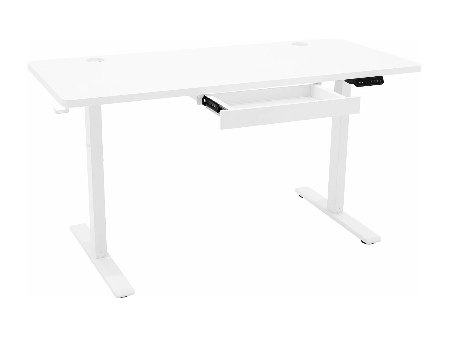 Escritorio Elevable Eléctrico con Cajón - 140cm x 60cm