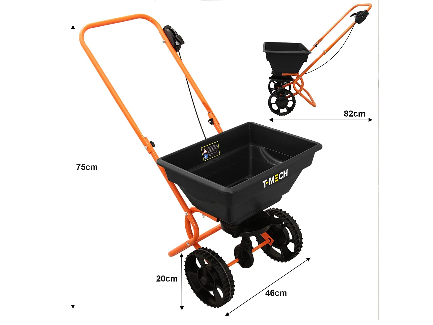 T-Mech Épandeur Rotatif Manuel