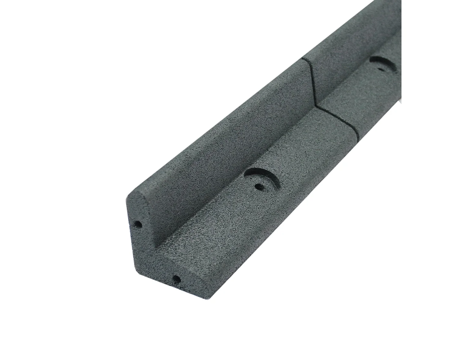 Bordures de Pelouse Flexibles 1.2m Gris x 36