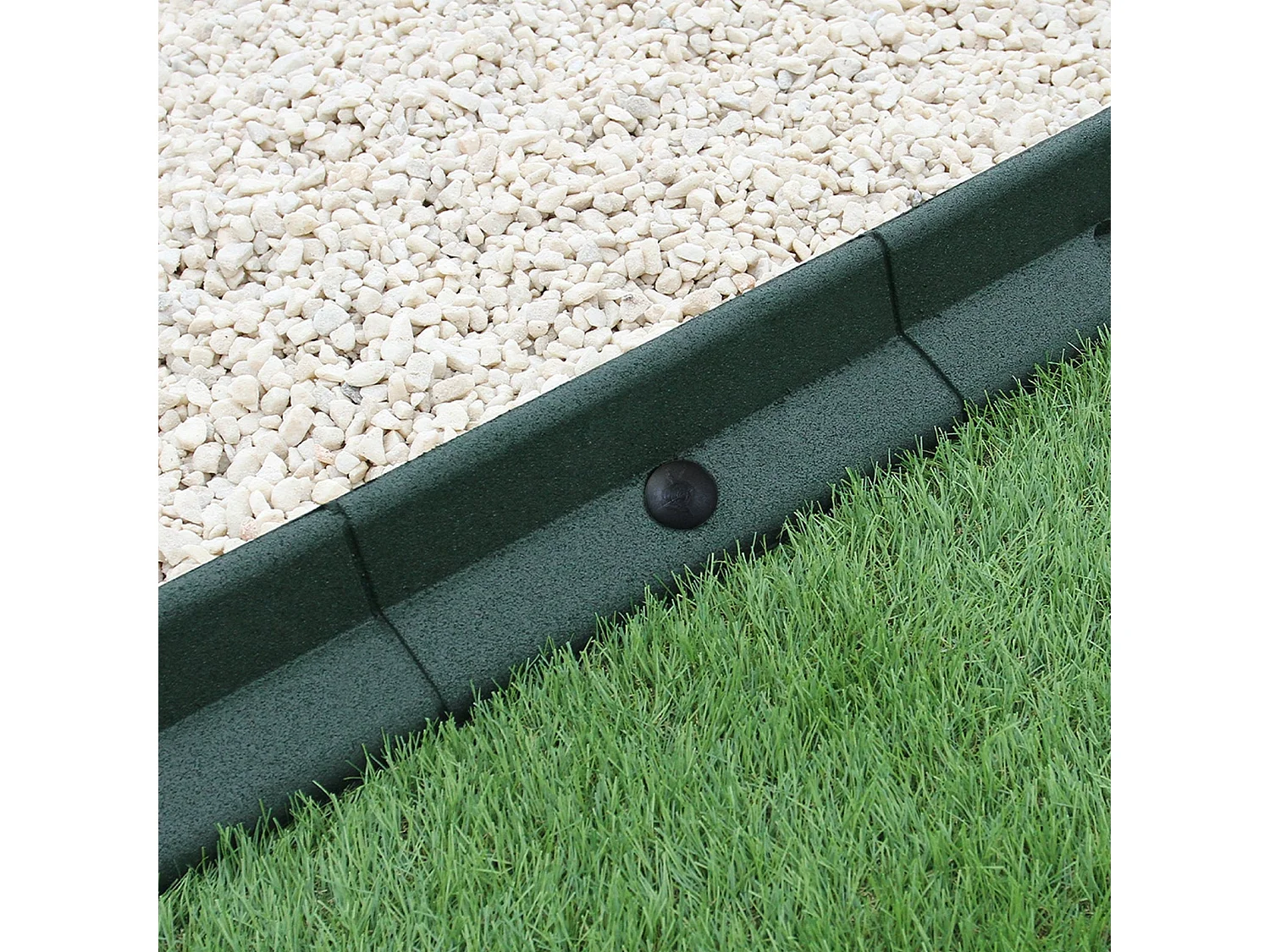 Bordures de Pelouse Flexibles 1.2m Vert x 20