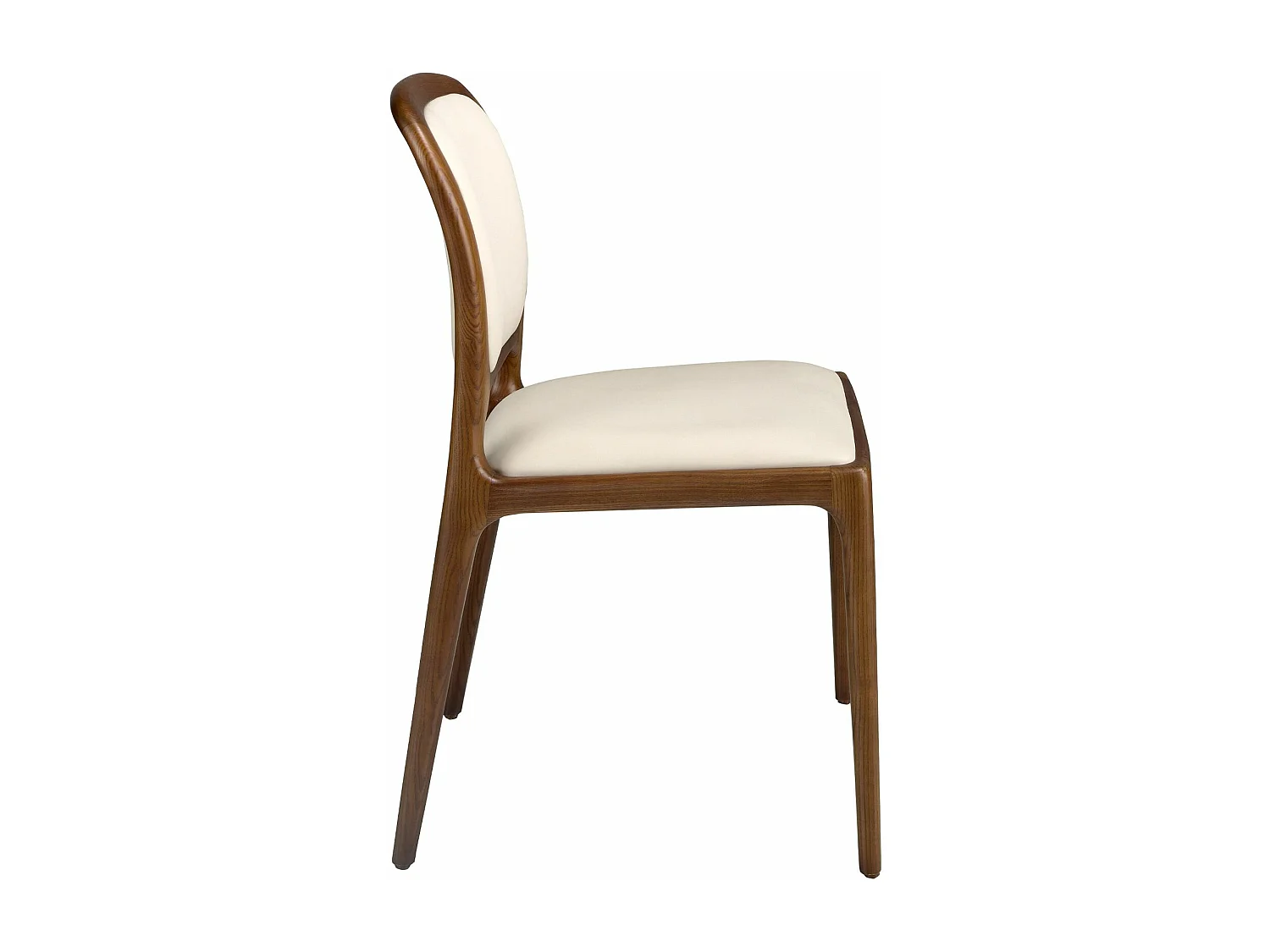 Chaise en simili-cuir crème 4169 ANGEL CERDA