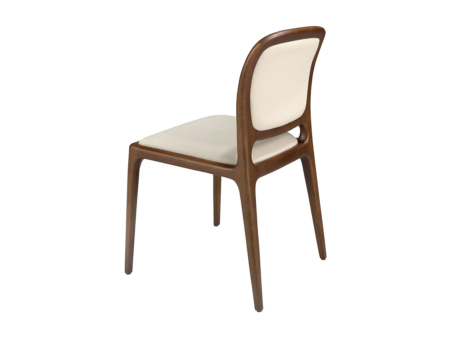 Cadeira de couro sintético creme 4169 ANGEL CERDA