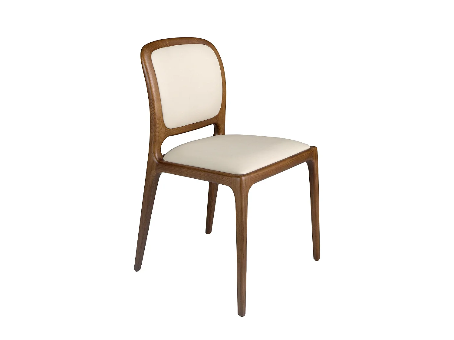 Chaise en simili-cuir crème 4169 ANGEL CERDA