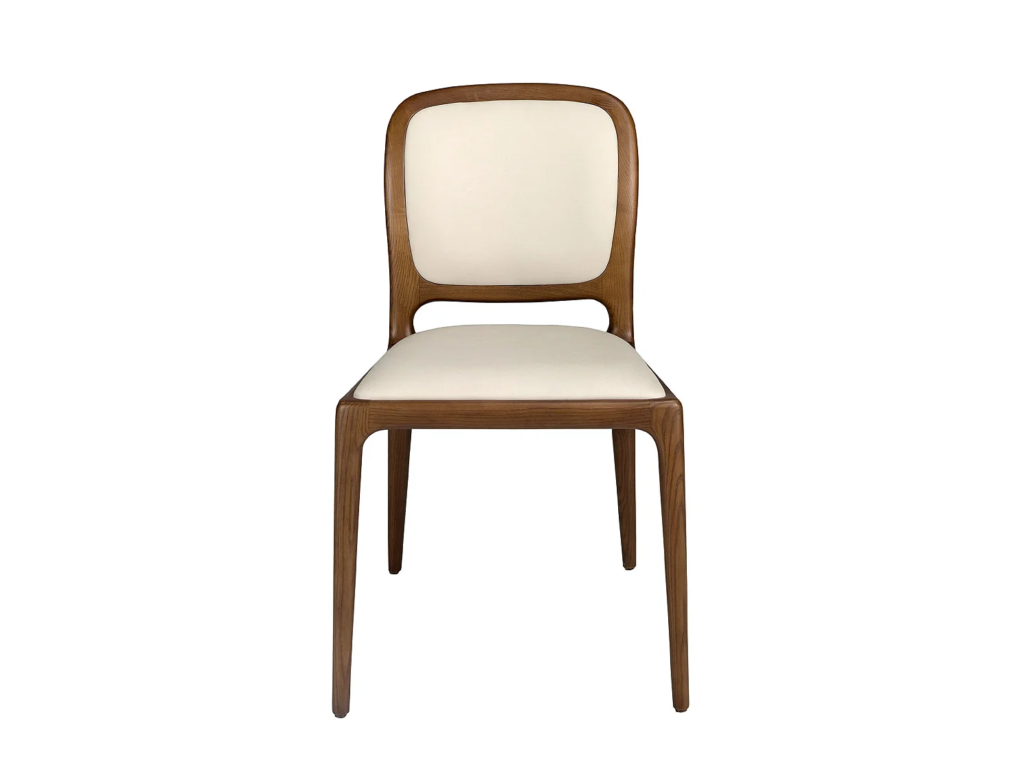 Chaise en simili-cuir crème 4169 ANGEL CERDA