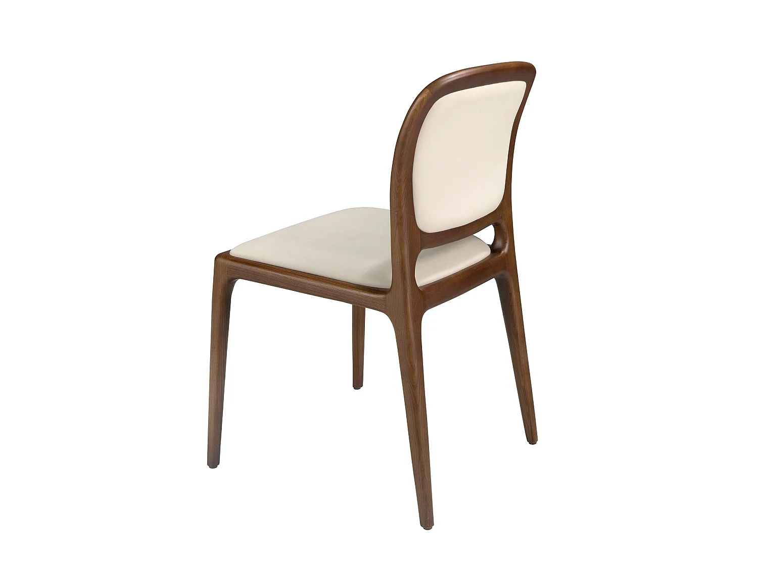 Chaise en simili-cuir crème 4169 ANGEL CERDA