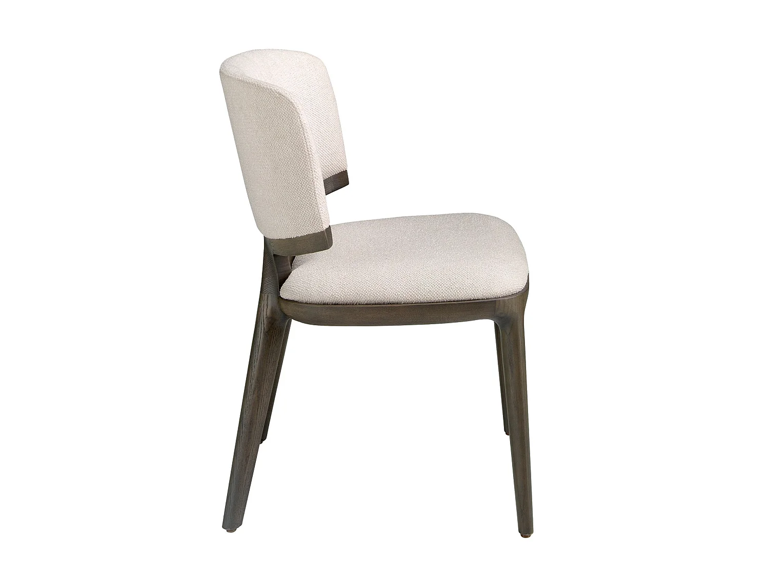 Light grey fabric chair 4165 ANGEL CERDA