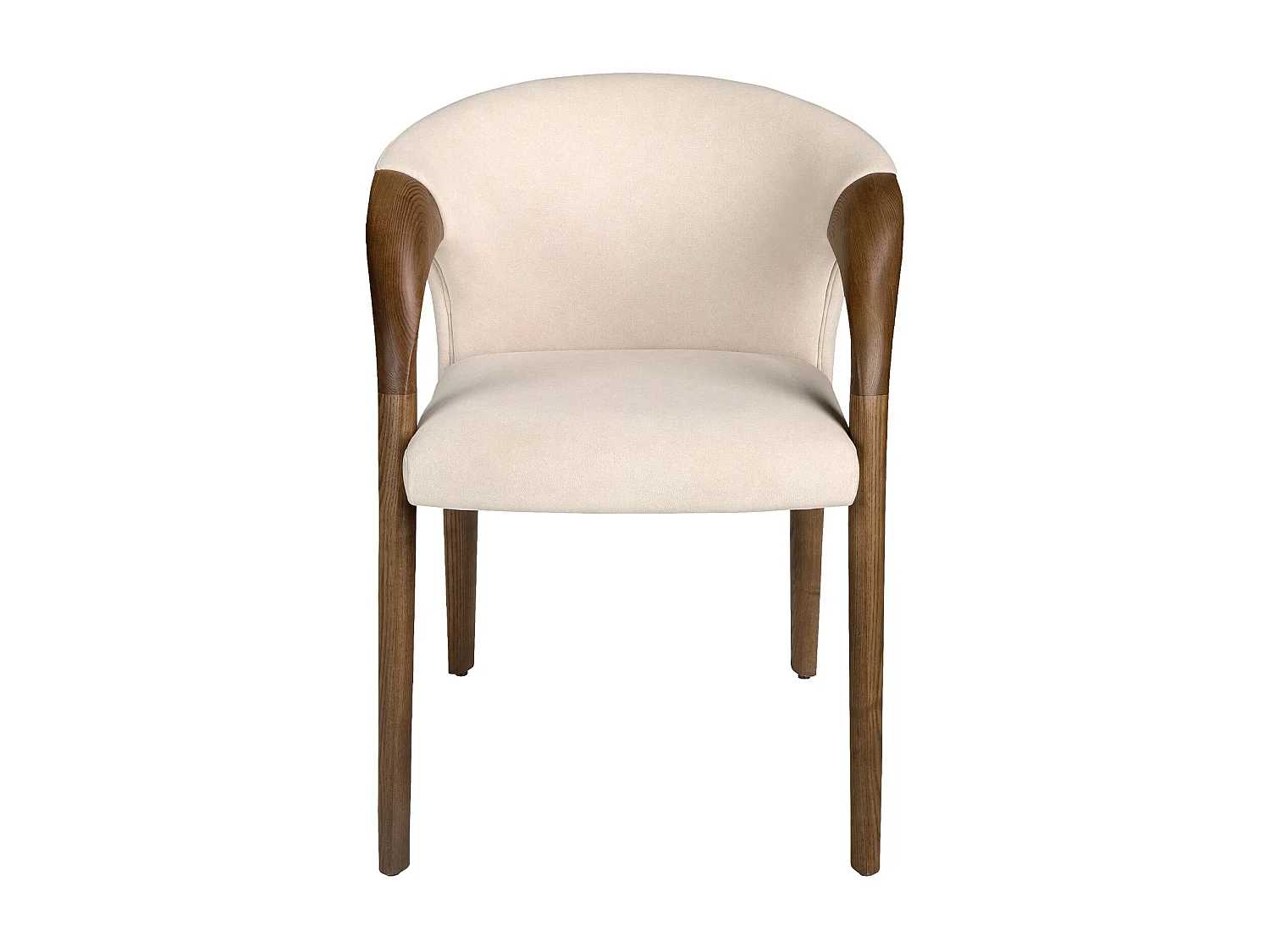 Chaise en velours crème 5151 ANGEL CERDA