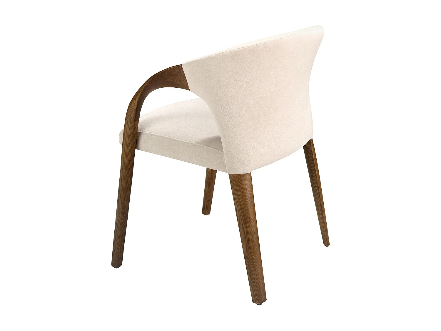 Chaise en velours crème 5151 ANGEL CERDA