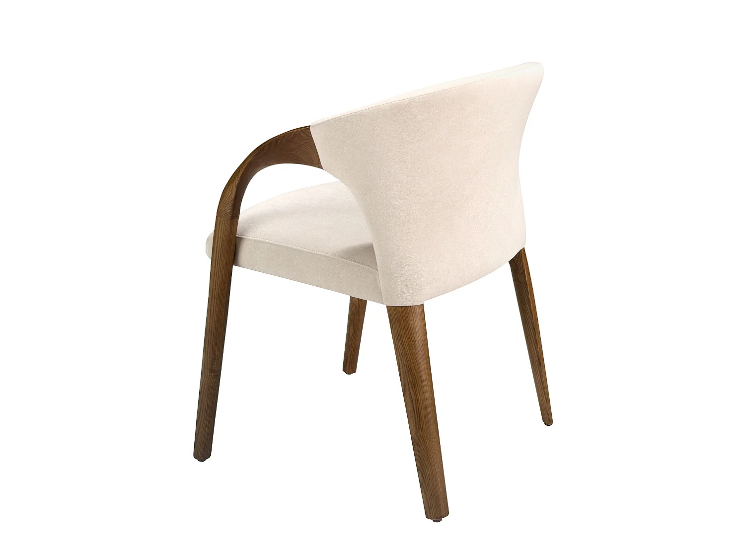 Chaise en velours crème 5151 ANGEL CERDA