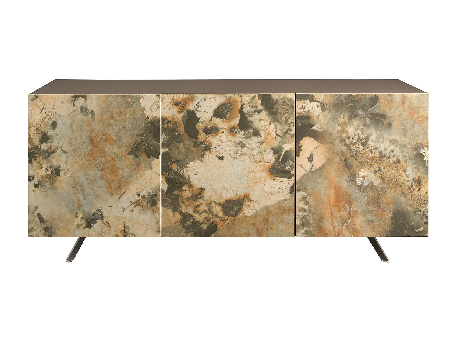 Buffet en bois taupe métallisé 3270 ANGEL CERDA