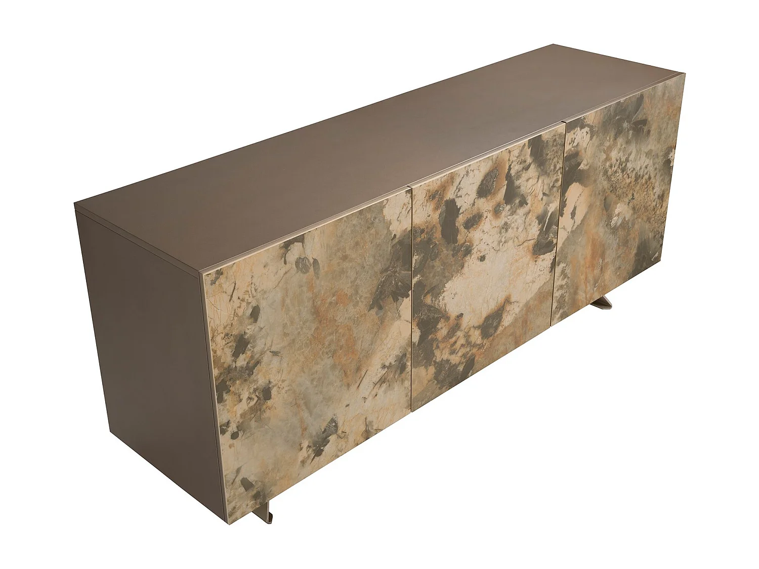 Buffet en bois taupe métallisé 3270 ANGEL CERDA