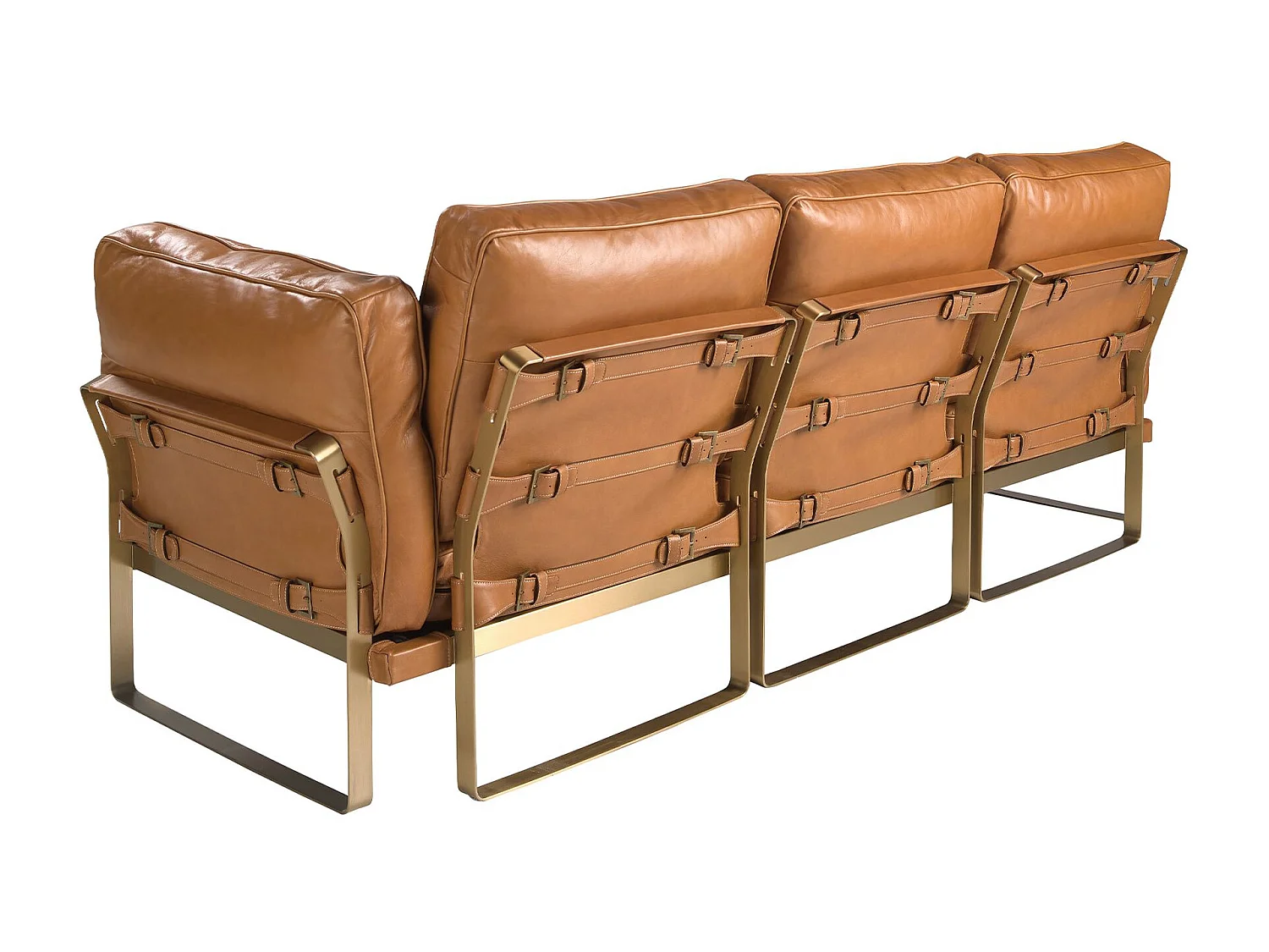 3-Sitzer-Sofa in Leder camel 6230 ANGEL CERDA