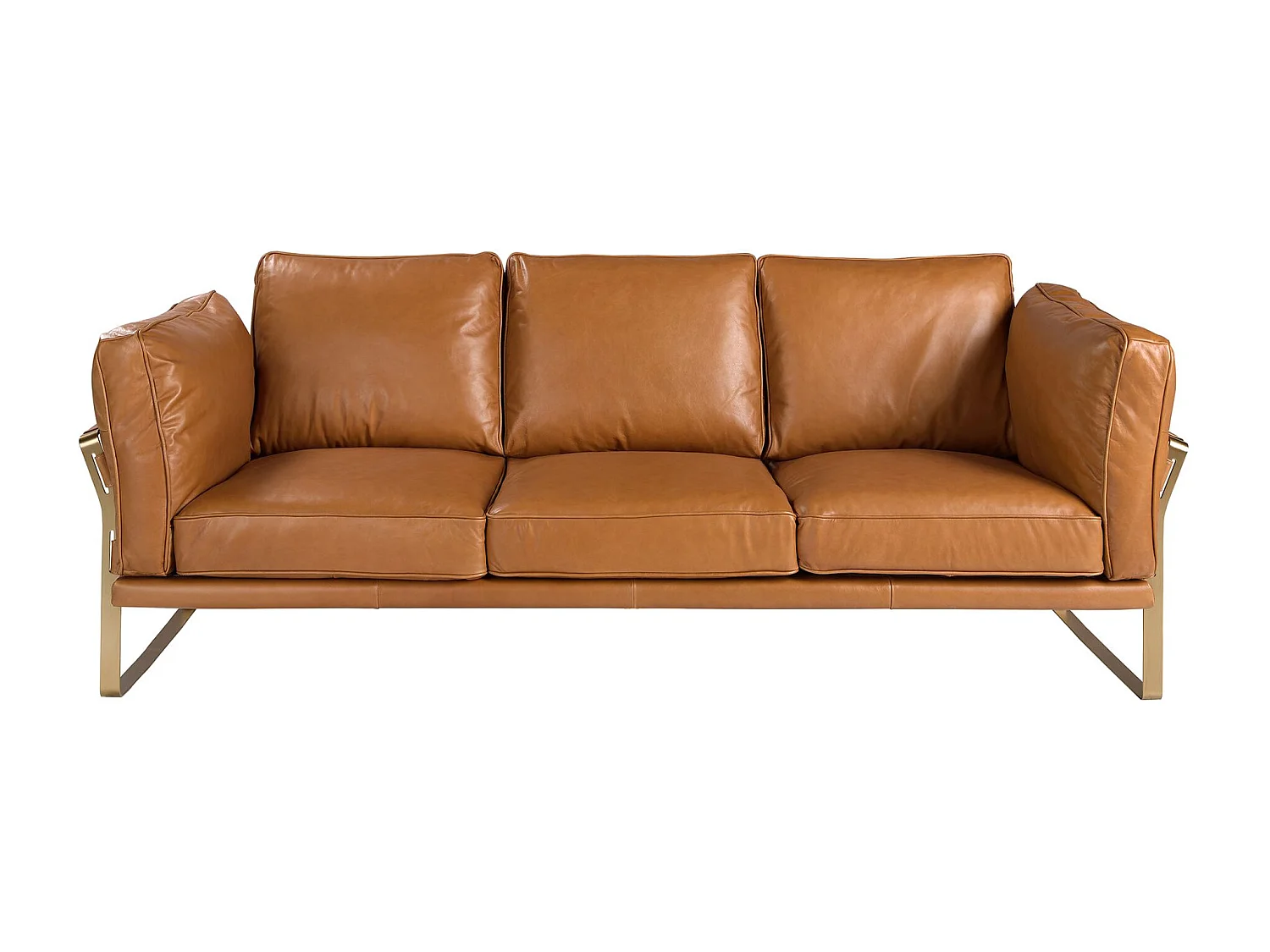 3-Sitzer-Sofa in Leder camel 6230 ANGEL CERDA