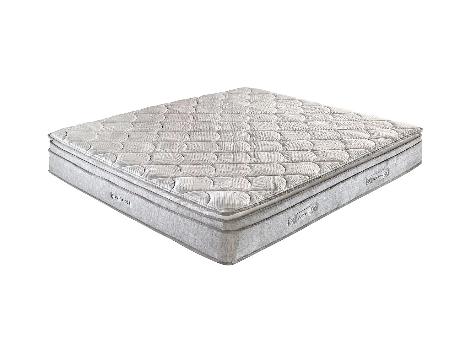 Matelas hybride à ressorts ensachés et viscoélastique 180 x 200