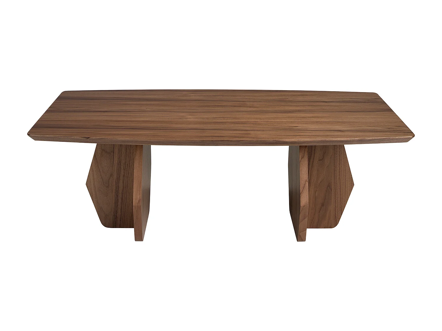 Table basse ovale en noyer 2142 ANGEL CERDA