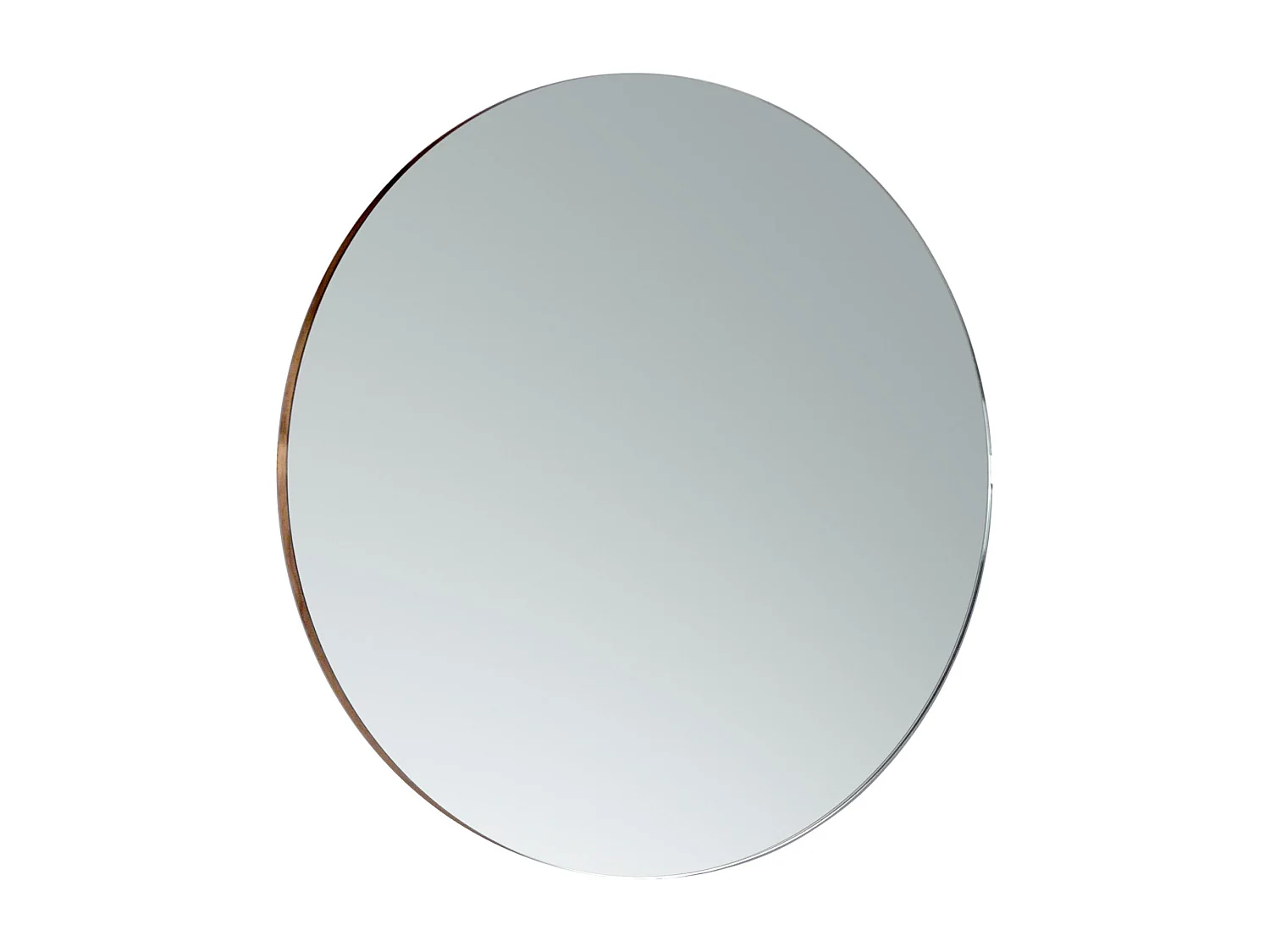 Miroir mural rond noyer 3263 ANGEL CERDA