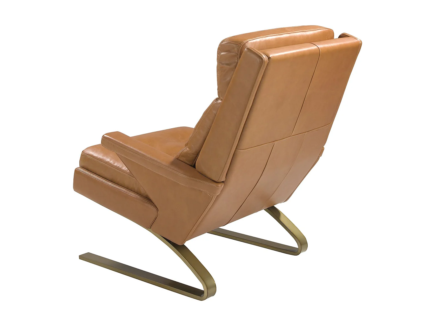 Fauteuil camel leder 5157 ANGEL CERDA