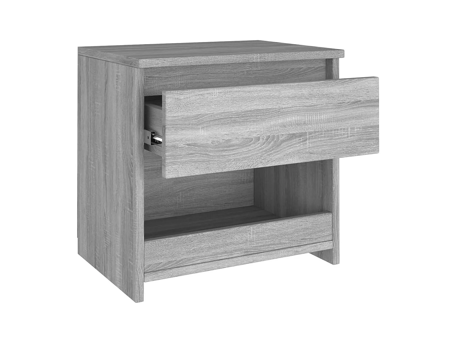 Table de chevet Sonoma gris 40x30x39 cm Bois d'ingénierie