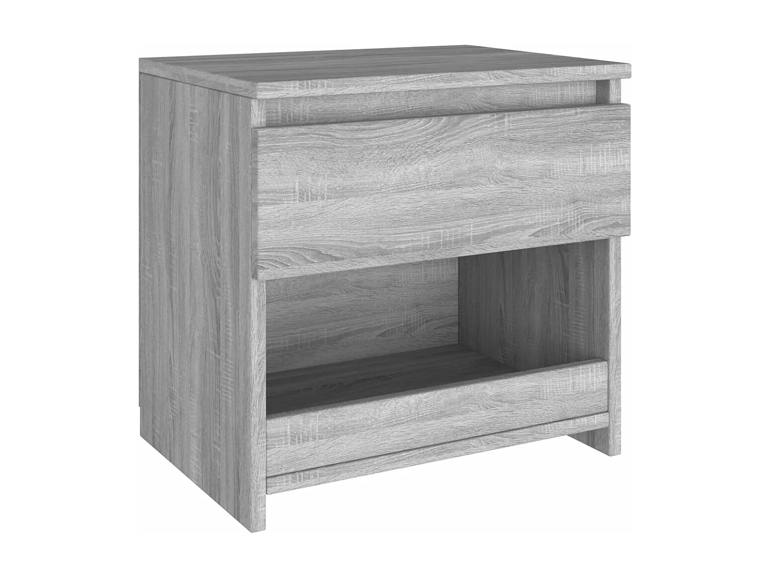 Table de chevet Sonoma gris 40x30x39 cm Bois d'ingénierie