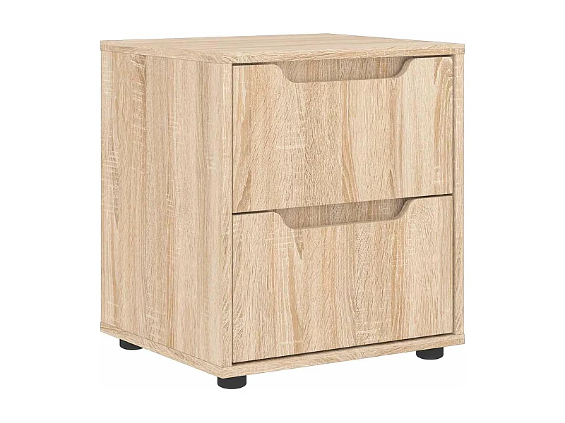 Mesilla de noche VISNES roble sonoma 45x40x50 cm