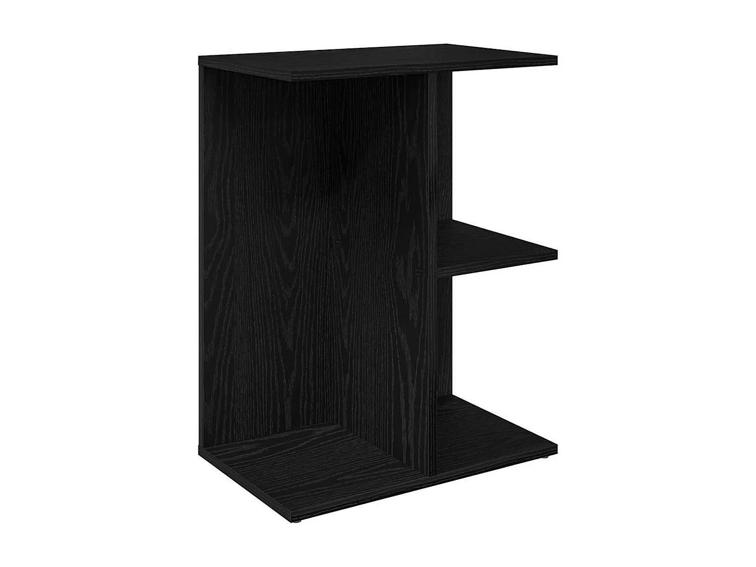 Tables de chevet 2 pièces chêne noir 46,5x29x61 cm bois ingénierie