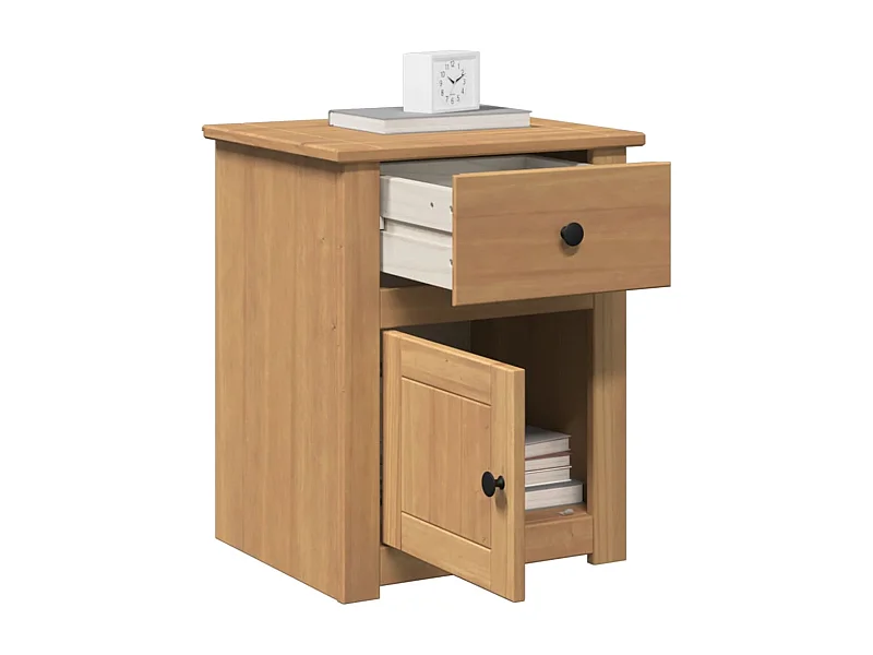 Table de chevet Panama 46x40x57 cm bois massif de pin