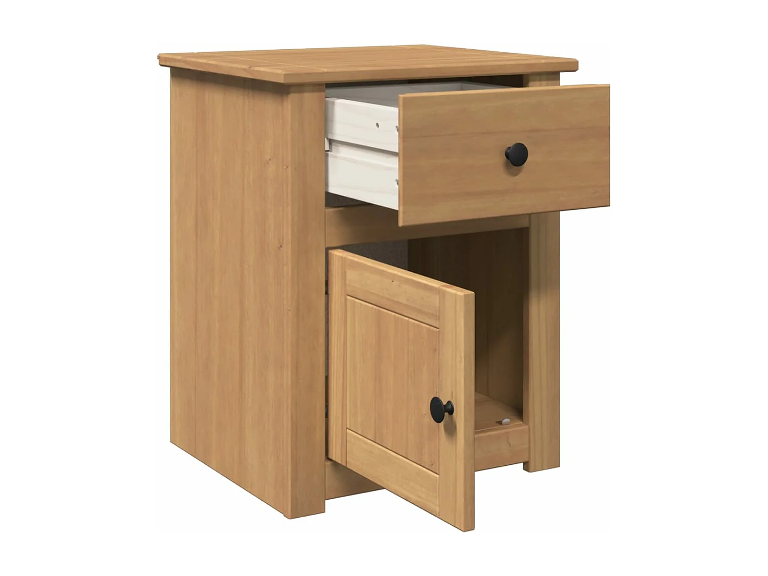 Table de chevet Panama 46x40x57 cm bois massif de pin