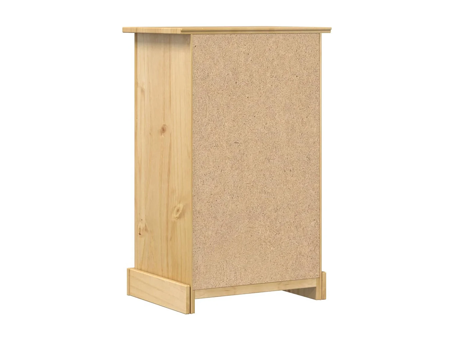 Table de chevet Corona 53x39x84 cm bois de pin massif