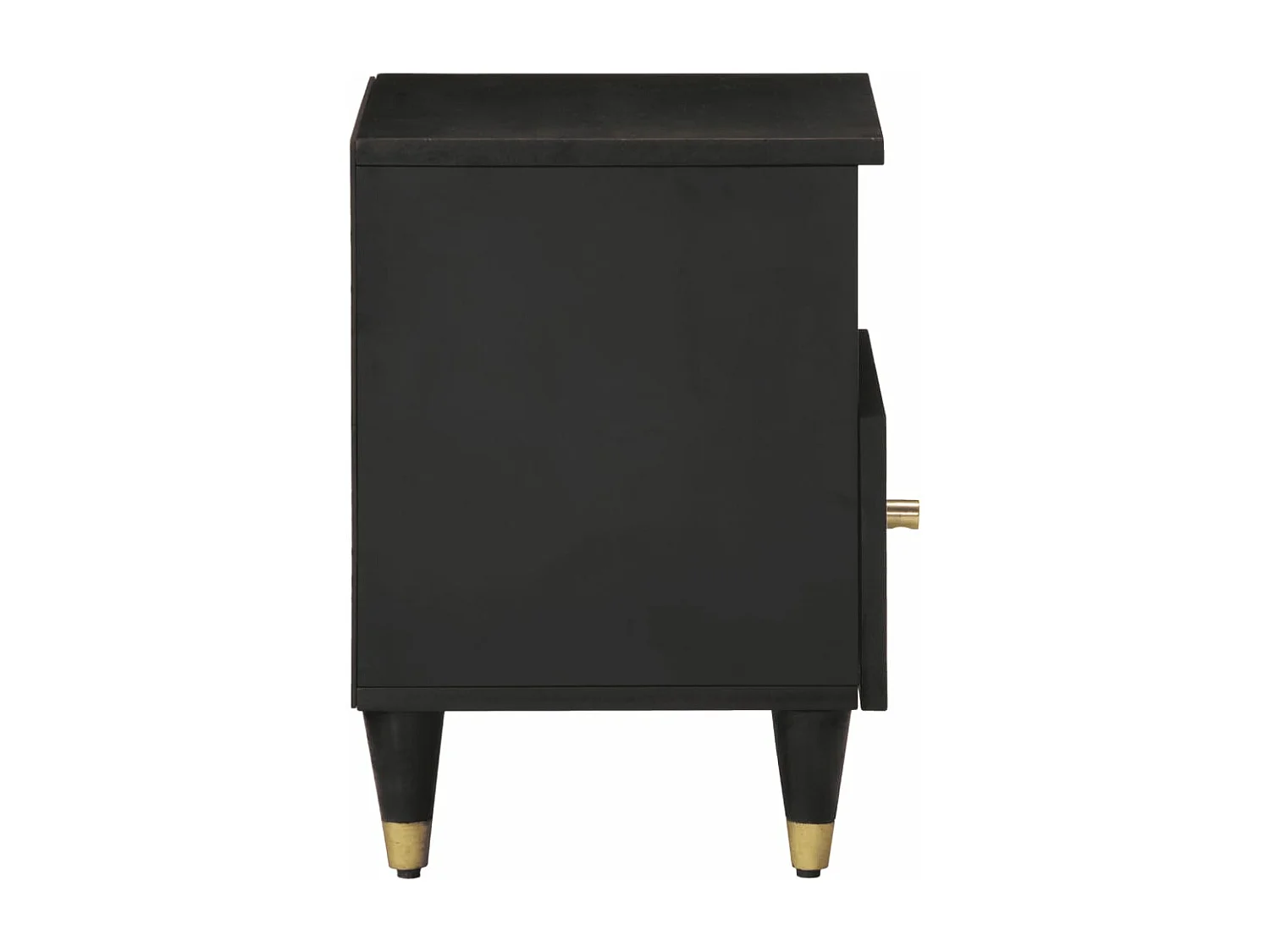 Tables de chevet 2 pièces 40x33x46 cm Bois de manguier solide