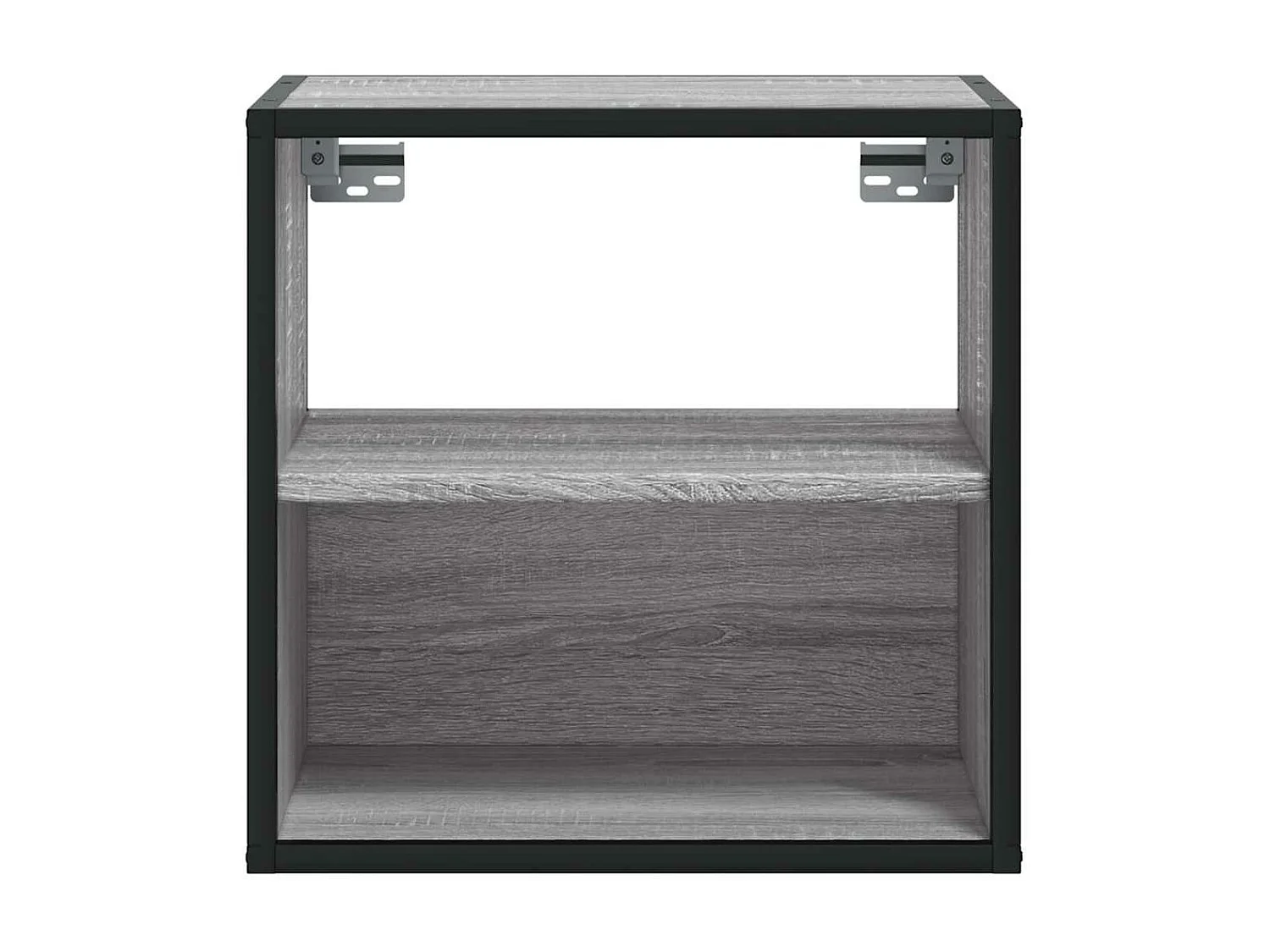 Table de chevet murale sonoma gris 40x31x39,5 cm