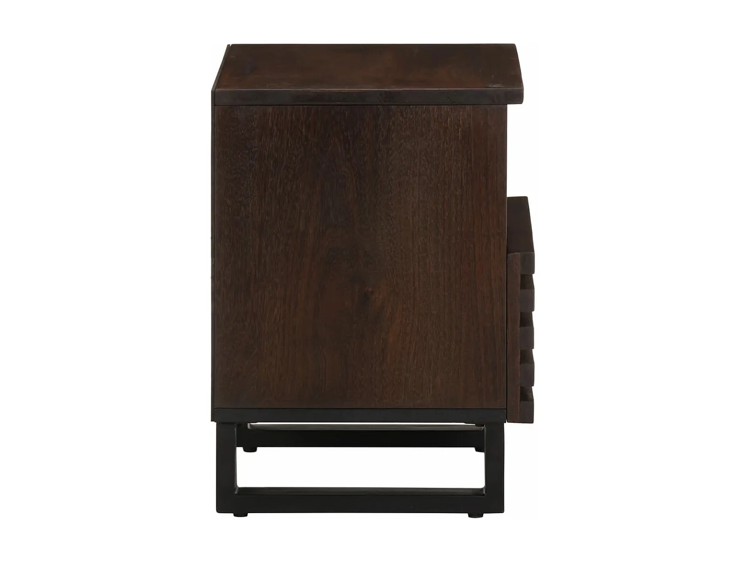 Tables de chevet 2 pièces 40x33x46 cm Bois de manguier solide