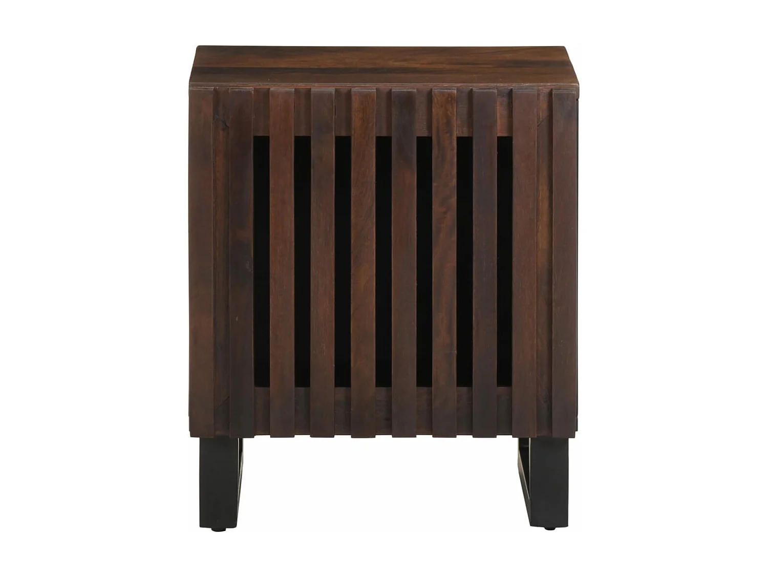 Tables de chevet 2 pièces 40x33x46 cm Bois de manguier solide