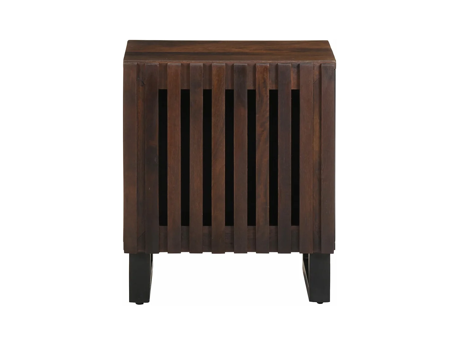 Tables de chevet 2 pièces 40x33x46 cm Bois de manguier solide