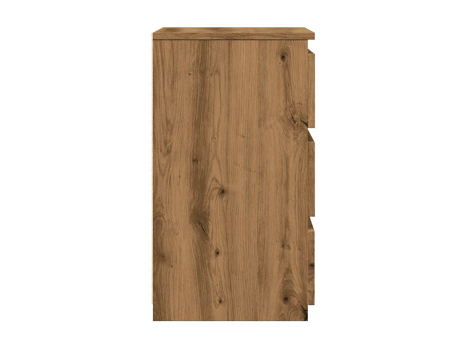 Mesita de noche madera de ingeniería roble artisan 40x35x62,5cm