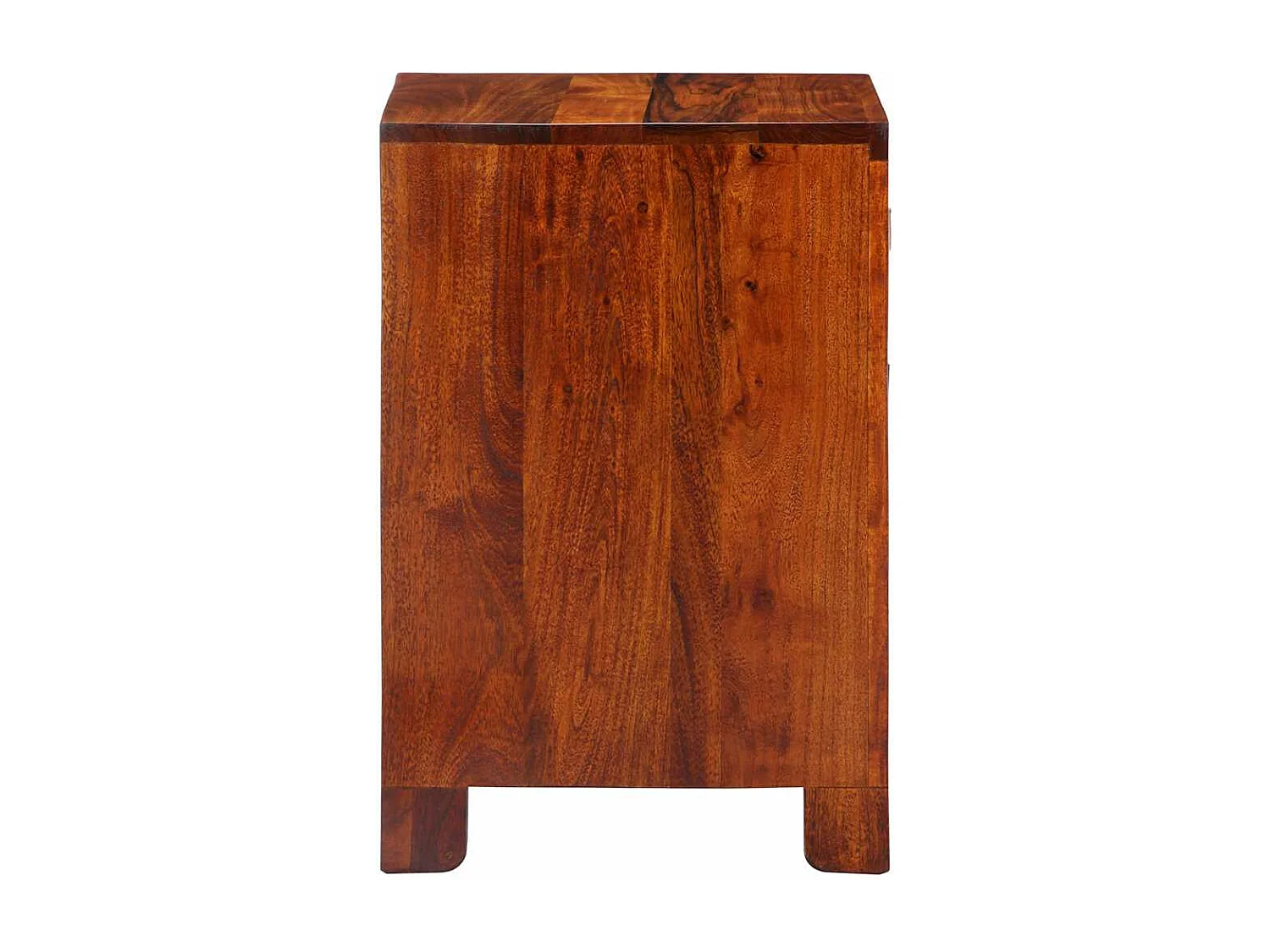 Table de chevet 40x40x60 cm bois d'acacia massif